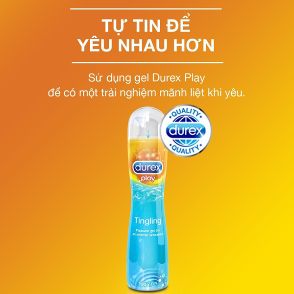 Gel Bôi Trơn Durex Play TingLing (100ml)