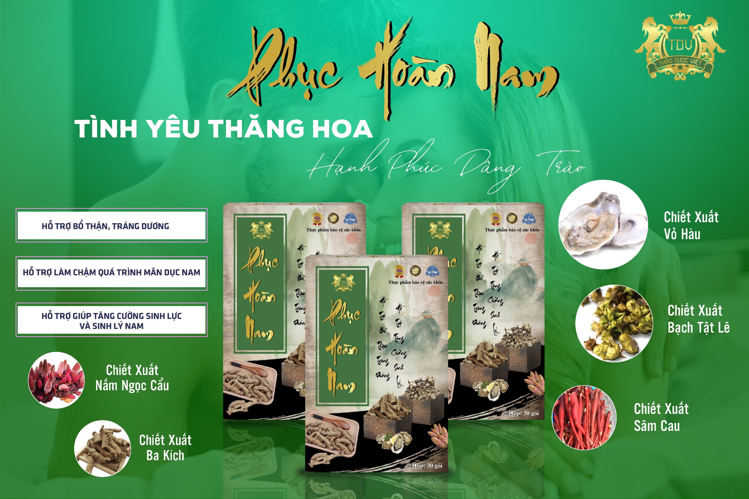 Phục Hoàn Nam Tăng Cường Sinh Lý Nam